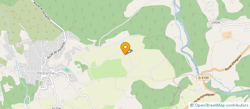 localisation de l'entreprise MADAME GENEVIEVE LEBEAU  REILLANNE