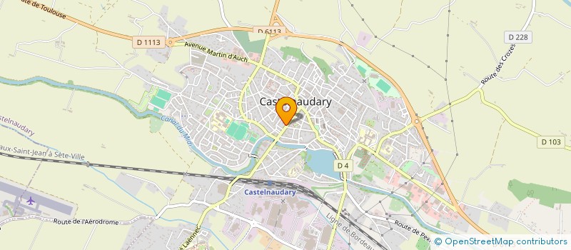 localisation de l'entreprise MADAME GENEVIEVE LECLERCQ à ST-QUENTIN-LA-TOUR