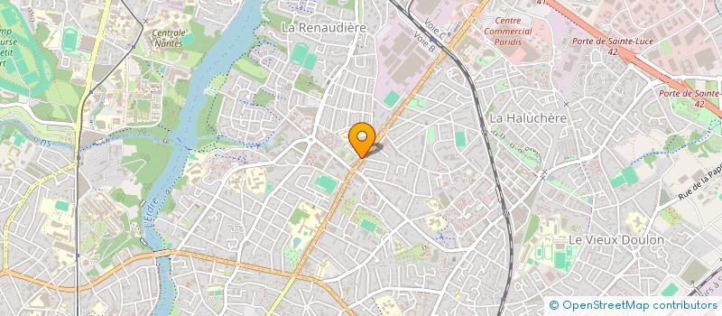 localisation de l'entreprise MADAME GENEVIEVE LEDENT à NANTES