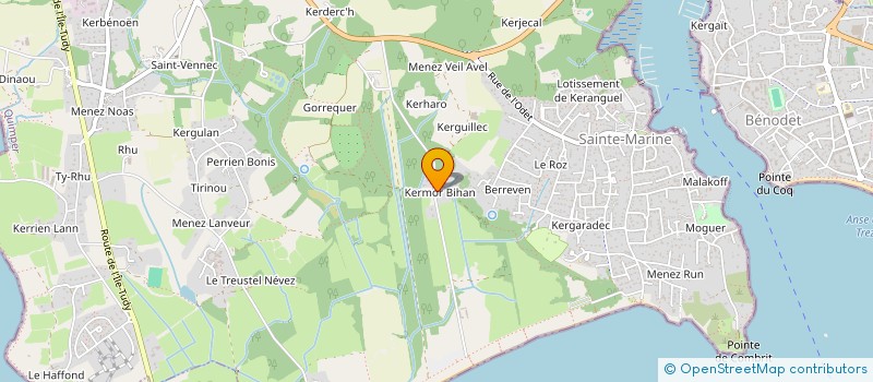 localisation de l'entreprise MADAME GENEVIEVE LUCAS  COMBRIT