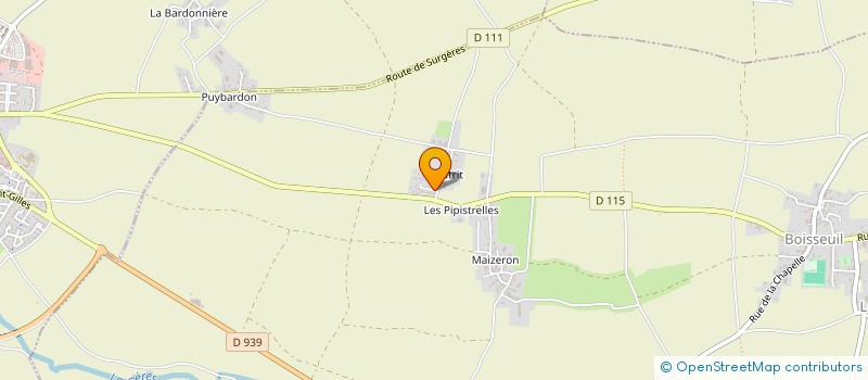 localisation de l'entreprise MADAME GENEVIEVE MAILLOT  SAINT-MARD