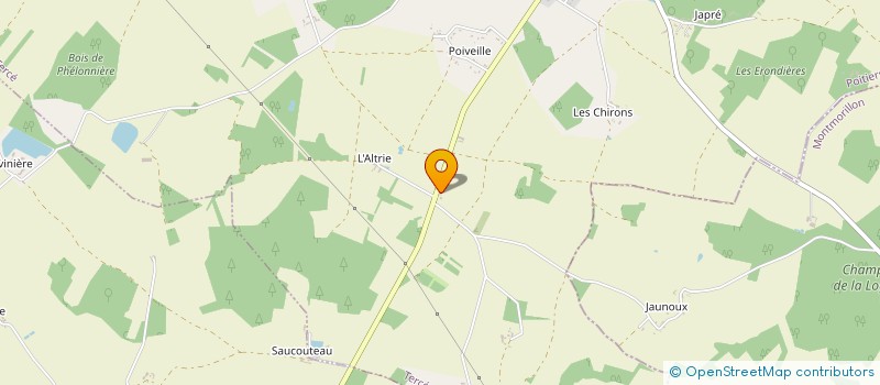 localisation de l'entreprise MADAME GENEVIEVE MARTIN  SEVRES-ANXAUMONT