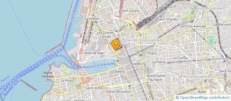 localisation de l'entreprise MADAME GENEVIEVE MARTINEZ à MARSEILLE