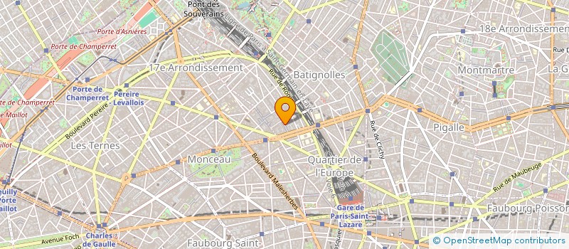 localisation de l'entreprise MADAME GENEVIEVE MARTY  PARIS