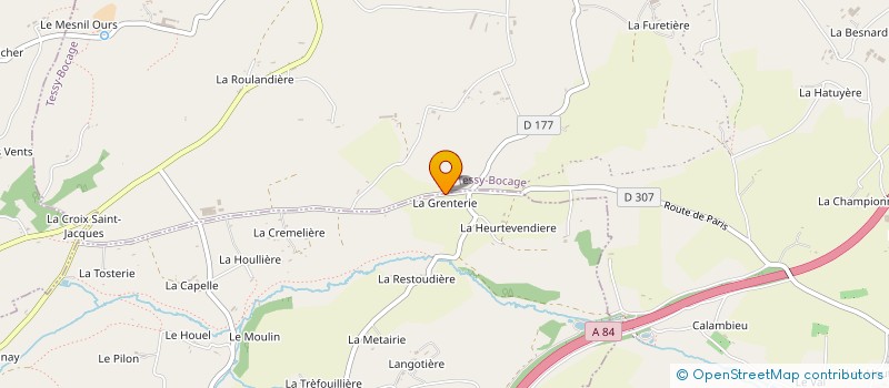 localisation de l'entreprise MADAME GENEVIEVE MENANT à MOYON VILLAGES