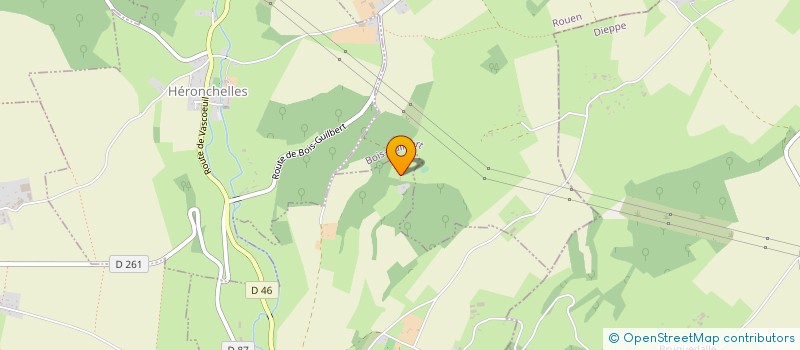 localisation de l'entreprise MADAME GENEVIEVE MONOD  BOIS-GUILBERT