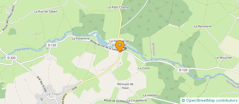 localisation de l'entreprise MADAME GENEVIEVE MOUCHEL-DRILLOT à GONNEVILLE-LE THEIL