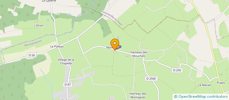 localisation de l'entreprise MADAME GENEVIEVE NEELZ  SAUSSEMESNIL