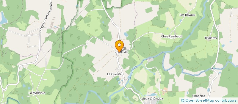 localisation de l'entreprise MADAME GENEVIEVE NIORT à MAISONNAIS-SUR-TARDOIRE
