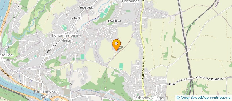 localisation de l'entreprise MADAME GENEVIEVE NOEL  CAILLOUX-SUR-FONTAINES