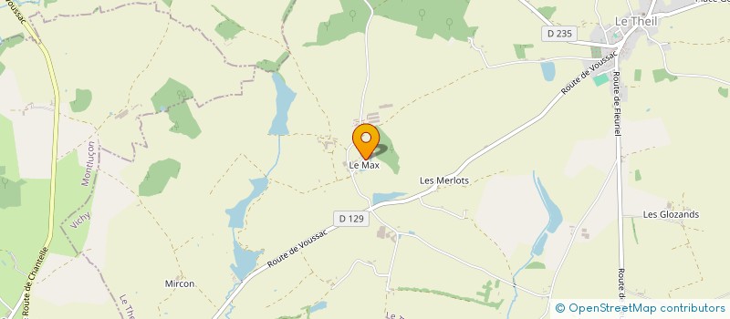 localisation de l'entreprise MADAME GENEVIEVE ORY  DEUX-CHAISES