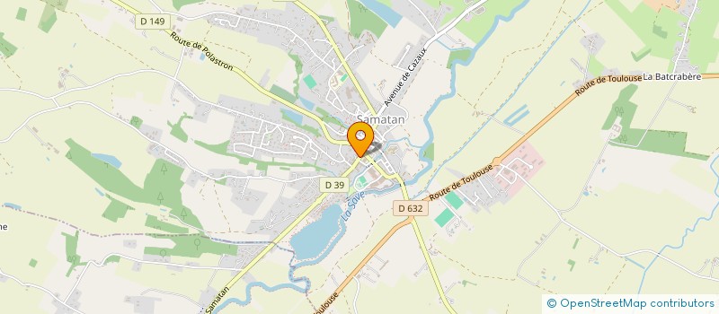 localisation de l'entreprise MADAME GENEVIEVE PAILLER  SAMATAN