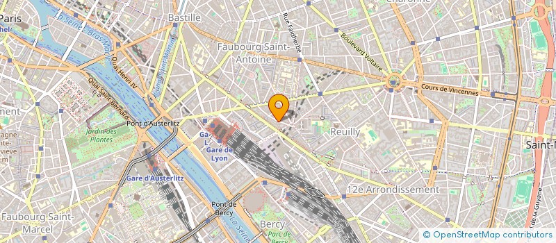 localisation de l'entreprise MADAME GENEVIEVE PATAROT  PARIS