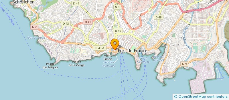 localisation de l'entreprise MADAME GENEVIEVE PERSICO à FORT DE FRANCE