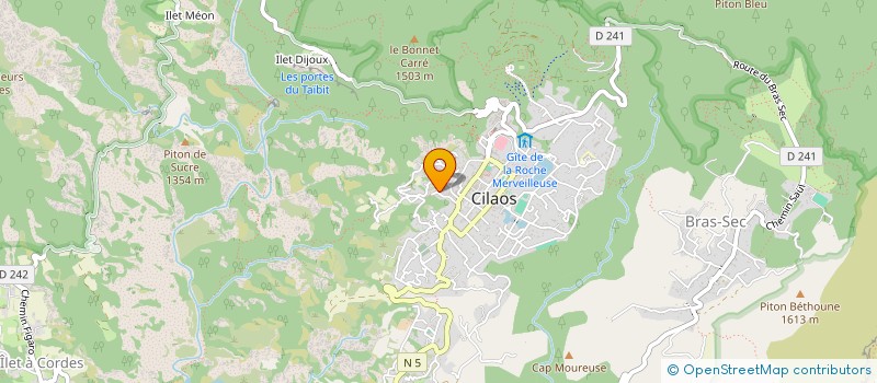 localisation de l'entreprise MADAME GENEVIEVE PICARD à CILAOS