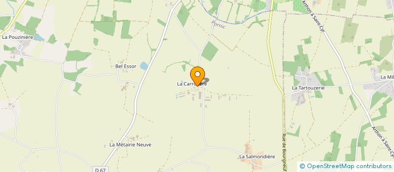 localisation de l'entreprise MADAME GENEVIEVE PICOT  PORNIC