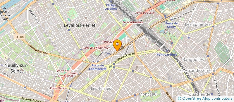 localisation de l'entreprise MADAME GENEVIEVE PILON  PARIS