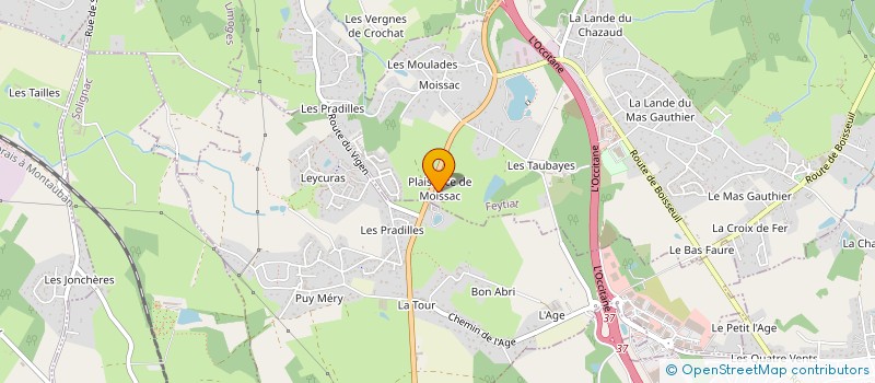 localisation de l'entreprise MADAME GENEVIEVE PINGET à FEYTIAT