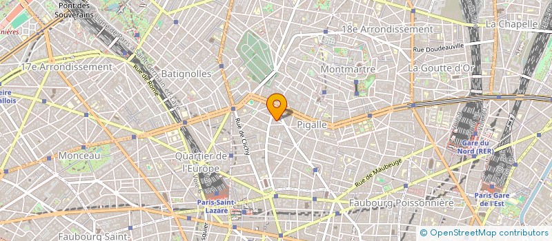 localisation de l'entreprise MADAME GENEVIEVE PLOTKINE  PARIS