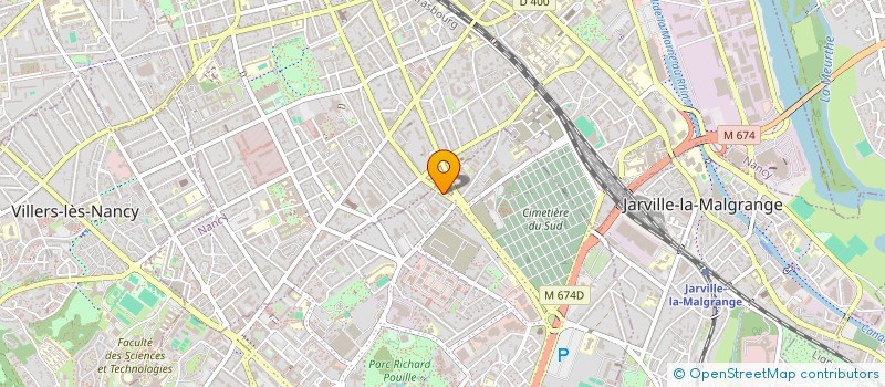 localisation de l'entreprise MADAME GENEVIEVE POISSON  VANDUVRE-LES-NANCY