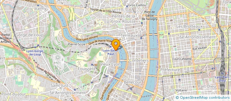 localisation de l'entreprise MADAME GENEVIEVE PRAS à LYON