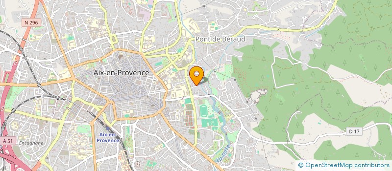 localisation de l'entreprise MADAME GENEVIEVE RENAUDIN à AIX EN PROVENCE