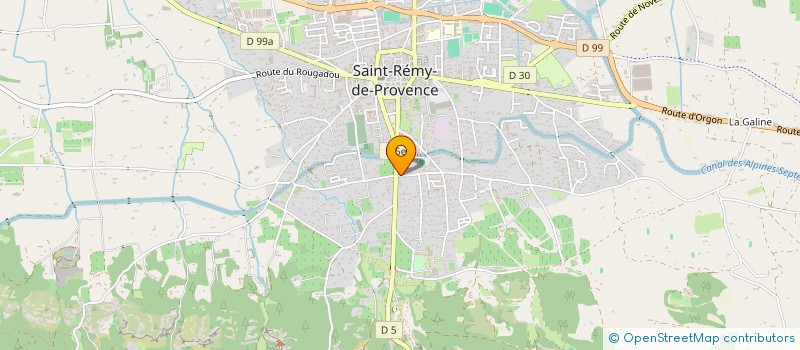 localisation de l'entreprise MADAME GENEVIEVE RICARD  SAINT-REMY-DE-PROVENCE