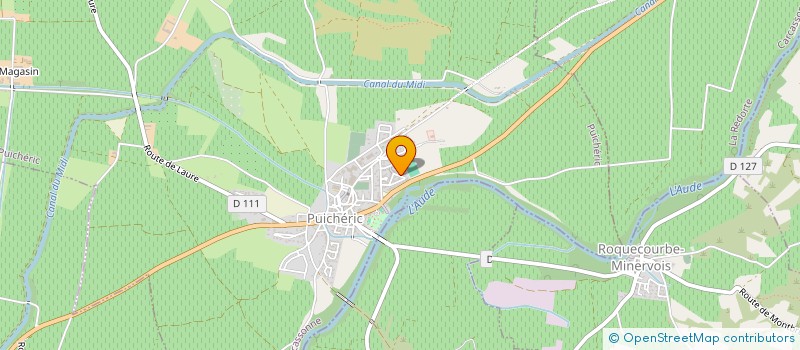 localisation de l'entreprise MADAME GENEVIEVE RIEUX  PUICHERIC