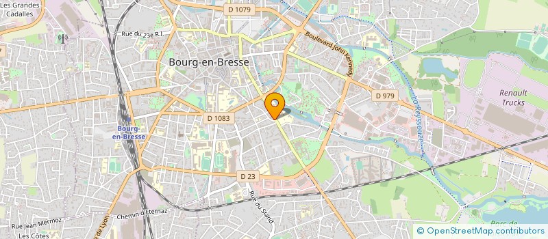 localisation de l'entreprise MADAME GENEVIEVE RIPOLL à BOURG-EN-BRESSE