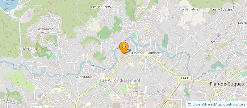 localisation de l'entreprise MADAME GENEVIEVE ROUSSEAU à MARSEILLE 13