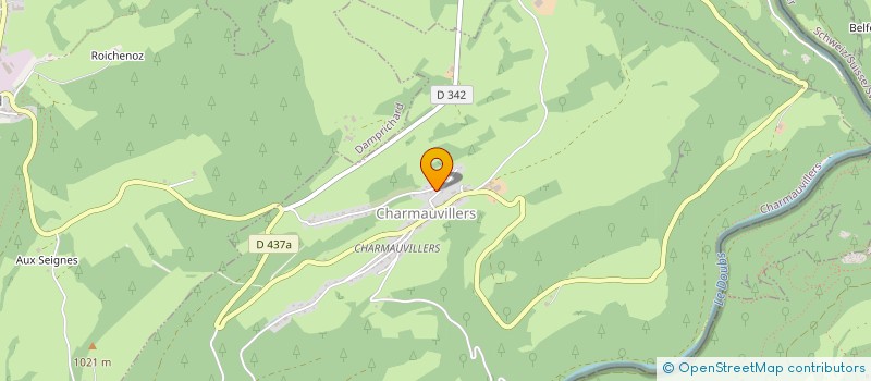 localisation de l'entreprise MADAME GENEVIEVE ROUSSEAUX  LES PLAINS-ET-GRANDS-ESSARTS