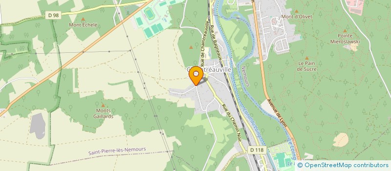 localisation de l'entreprise MADAME GENEVIEVE ROUSTIT à SAINT-PIERRE-LES-NEMOURS