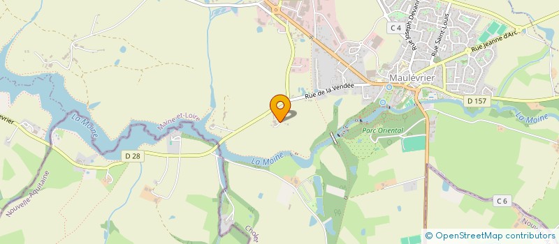 localisation de l'entreprise MADAME GENEVIEVE ROY  YZERNAY