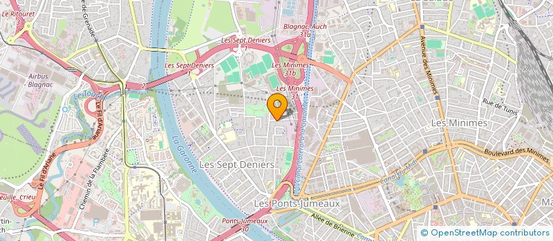 localisation de l'entreprise MADAME GENEVIEVE RUIZ à TOULOUSE