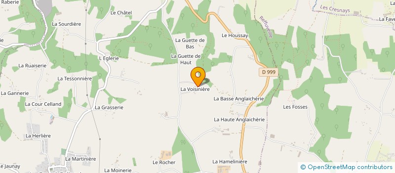 localisation de l'entreprise MADAME GENEVIEVE SAUVE à LA CHAPELLE-UREE