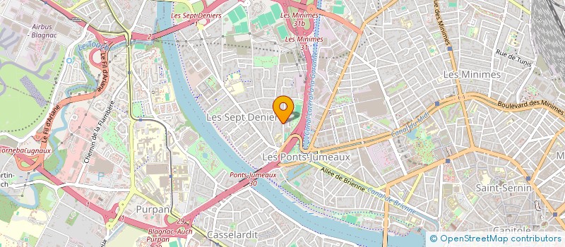 localisation de l'entreprise MADAME GENEVIEVE SCORBIAC à TOULOUSE