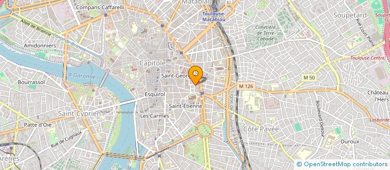 localisation de l'entreprise MADAME GENEVIEVE SEGUELA à TOULOUSE