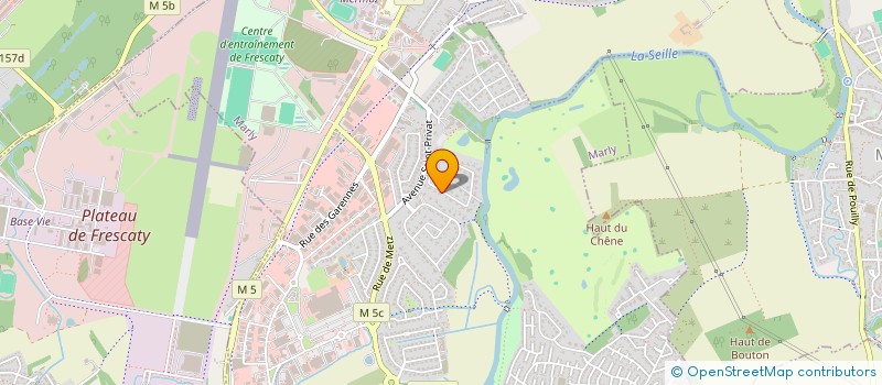 localisation de l'entreprise MADAME GENEVIEVE SELTZER  MARLY