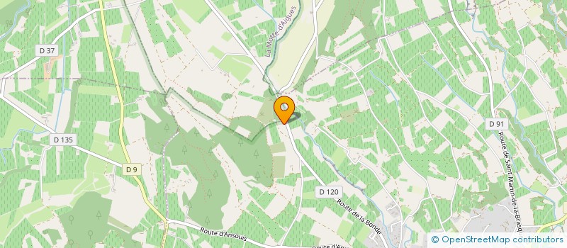 localisation de l'entreprise MADAME GENEVIEVE SPENGLER  LA TOUR D'AIGUES