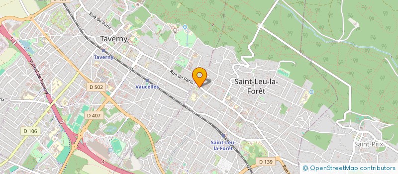 localisation de l'entreprise MADAME GENEVIEVE SQUIRE  SAINT-LEU-LA-FORET