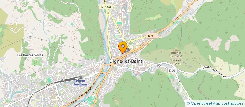 localisation de l'entreprise MADAME GENEVIEVE STAUZ LAUGIER à DIGNE-LES-BAINS