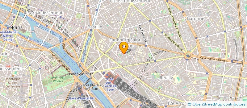 localisation de l'entreprise MADAME GENEVIEVE SUQUET à PARIS