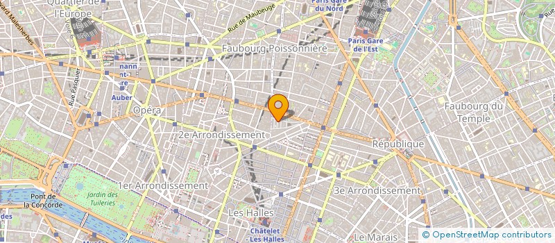 localisation de l'entreprise MADAME GENEVIEVE TAILLADE  PARIS