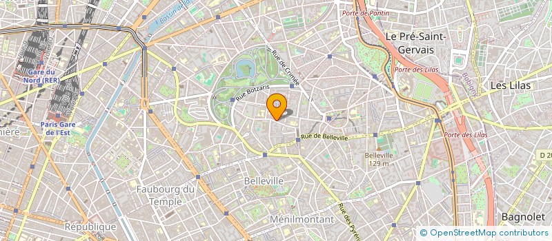 localisation de l'entreprise MADAME GENEVIEVE TALLEUX  PARIS