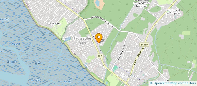 localisation de l'entreprise MADAME GENEVIEVE TERNY  LANTON