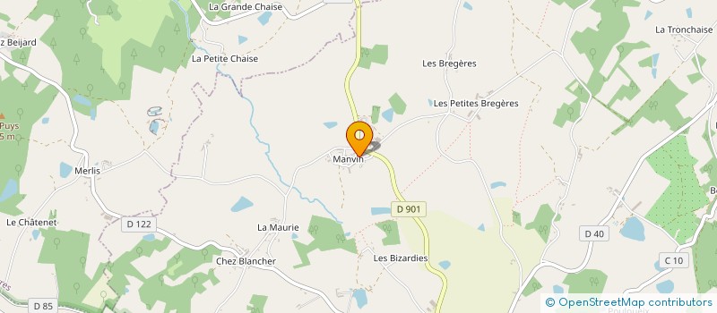 localisation de l'entreprise MADAME GENEVIEVE TOURISSAUD à ORADOUR-SUR-VAYRES