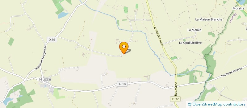 localisation de l'entreprise MADAME GENEVIEVE TREHET  LE TEILLEUL