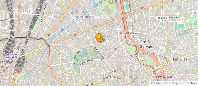 localisation de l'entreprise MADAME GENEVIEVE TROUSLARD  PARIS