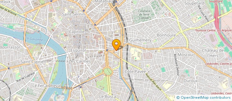 localisation de l'entreprise MADAME GENEVIEVE UGLAS à TOULOUSE