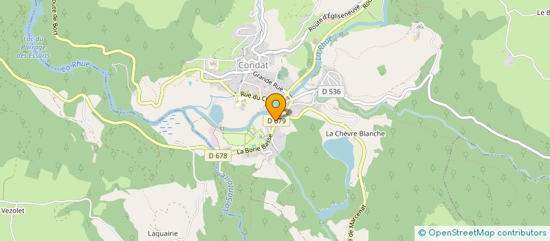 localisation de l'entreprise MADAME GENEVIEVE VASSEUR à SAINT-SATURNIN
